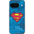 DC Comics Superman Logo Background Pattern Google Pixel 9 Skin